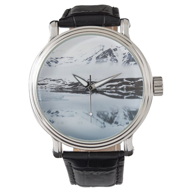 Bergleitungen, Norwegen Armbanduhr (Vorderseite)
