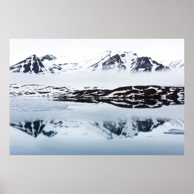 Bergleitungen, Norwegen Poster (Vorne)