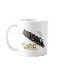 Berglokomotive 4-8-2 doppelseitige Tasse
