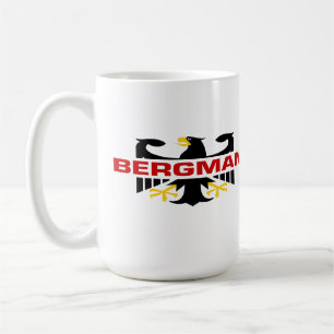 Bergman Familienname Kaffeetasse
