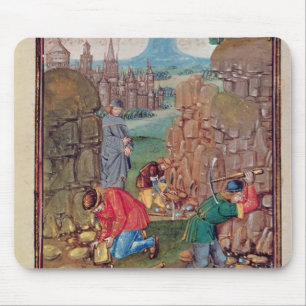 Bergmänner bei der Arbeit, von 'DES Choses DES Mousepad