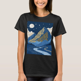Bergmondlicht T-Shirt