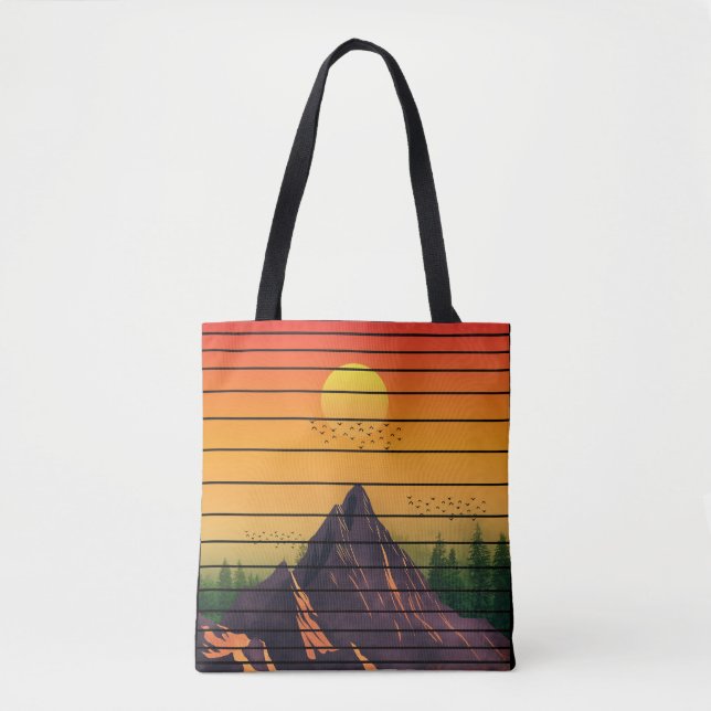 BERGNATURSCHUTZ VINTAGER SONNENSCHIRM (Vorderseite)