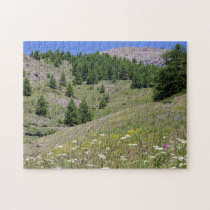 Bergpanorama-Puzzle Puzzle