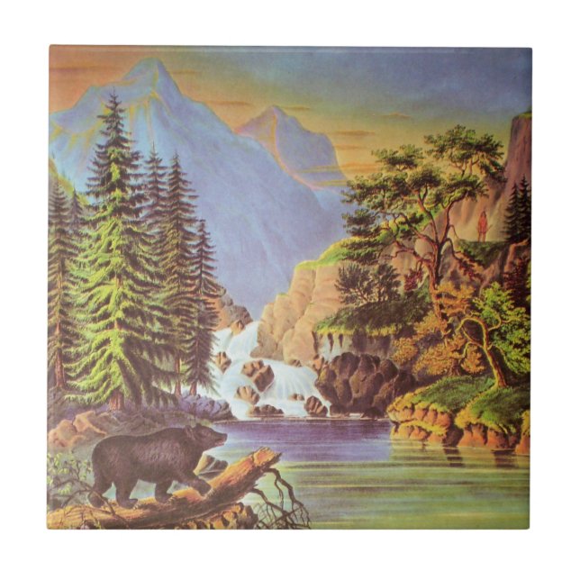 Bergpass Tile Fliese (Vorderseite)