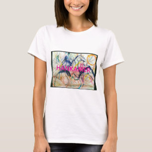 Bergpferd Abstract Jeff Hankamer Artjunkhaus  T-Shirt