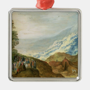Bergpredigt Ornament Aus Metall