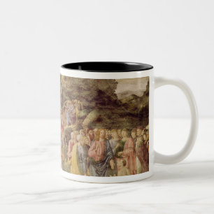Bergpredigt, vom Sistine Zweifarbige Tasse