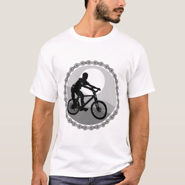 Bergradkettenrad T-Shirt (Vorderseite)