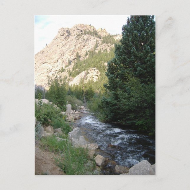 Bergrasen Postkarte (Vorderseite)