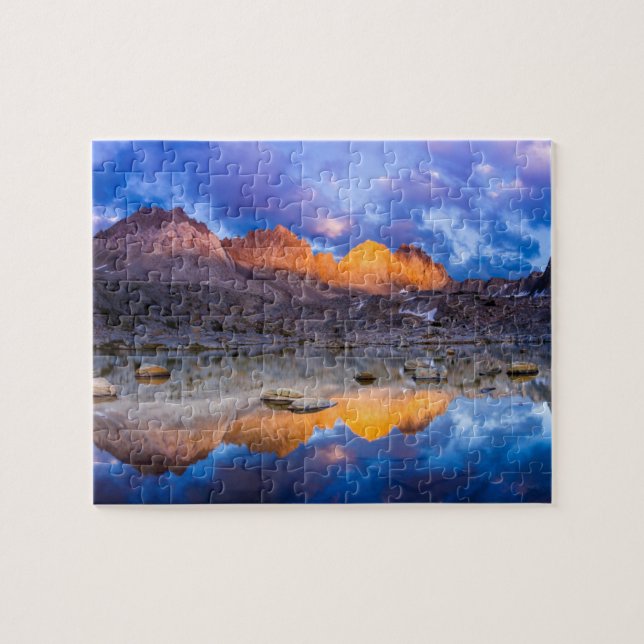 Bergreflexion, Kalifornien Puzzle (Horizontal)