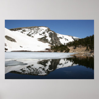 Bergreflexion Poster