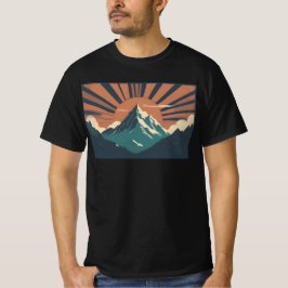 Bergrücken Vintag T-Shirt