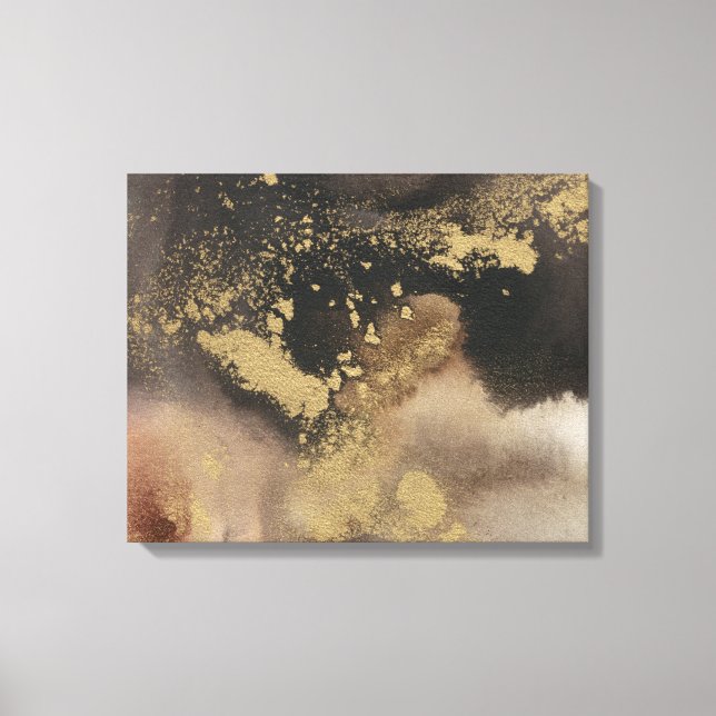 Bergsaison Leinwanddruck (Vorderseite)