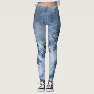 Bergschnee und Nebel Leggings