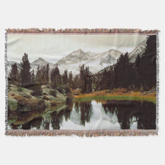 Bergsee-Design Blanket Decke (Vorderseite)