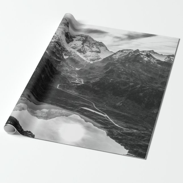 BERGSEE GESCHENKPAPIER (Ungerollt)