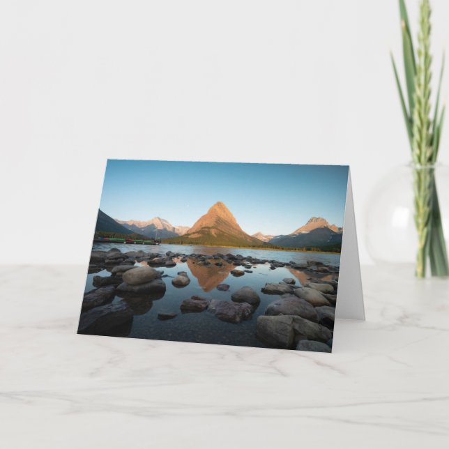 Bergsee | Glacier National Park Karte (Vorderseite)