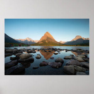 Bergsee   Glacier National Park Poster