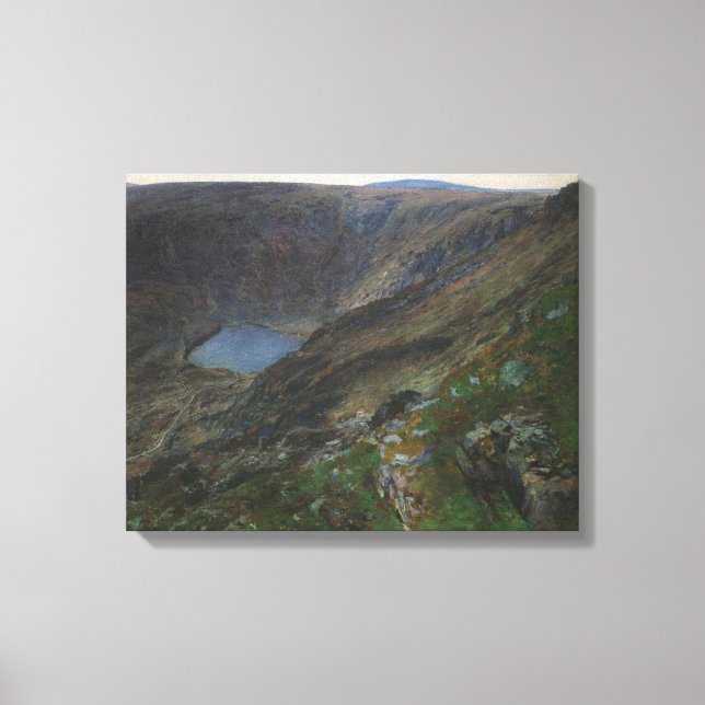 Bergsee im Riesengebirge, 1896 2 Leinwanddruck (Vorderseite)