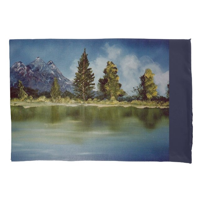 Bergsee Pillowcase Kissenbezug (Vorderseite)