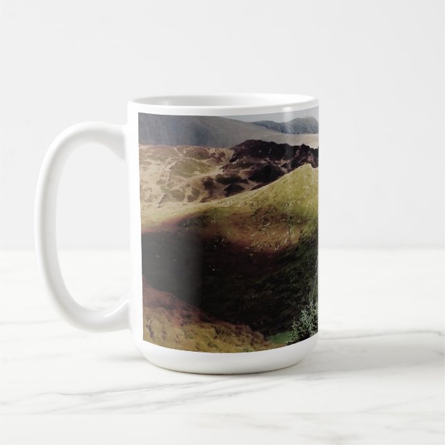 BERGSICHT AUF WALEN KAFFEETASSE (Links)