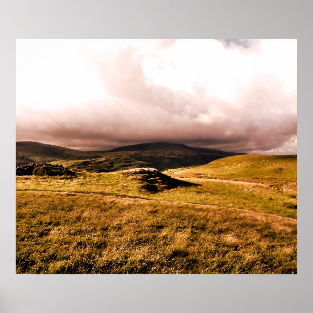 BERGSICHT POSTER (Vorne)