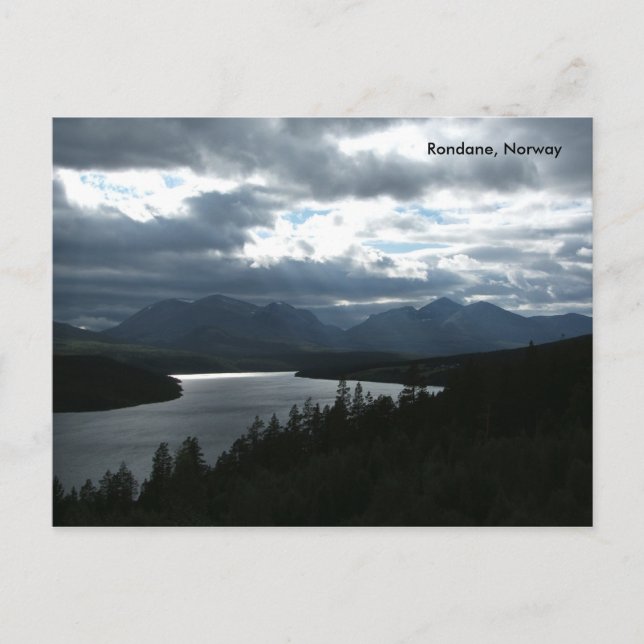 Bergsicht Postkarte Nr. 1 (Vorderseite)