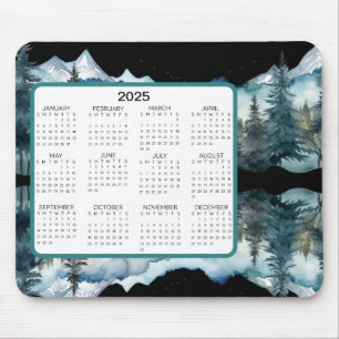 Bergsichtskalender Mousepad