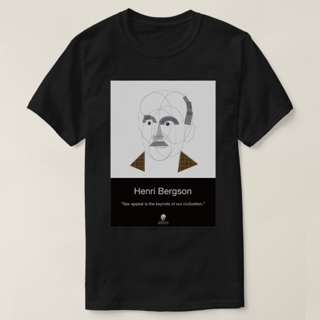 BERGSON HENRI T-Shirt (Design vorne)