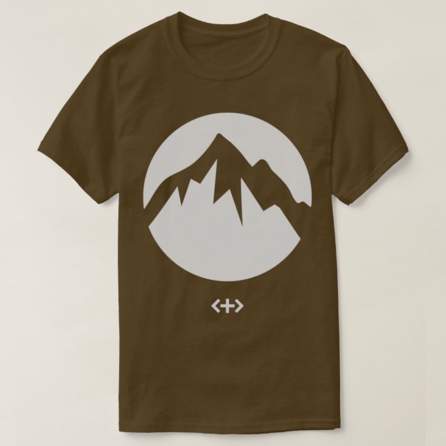 Bergspitze 1 T-Shirt (Design vorne)