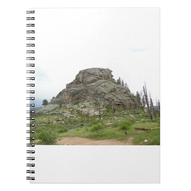 Bergspitze Notizblock (Vorderseite)