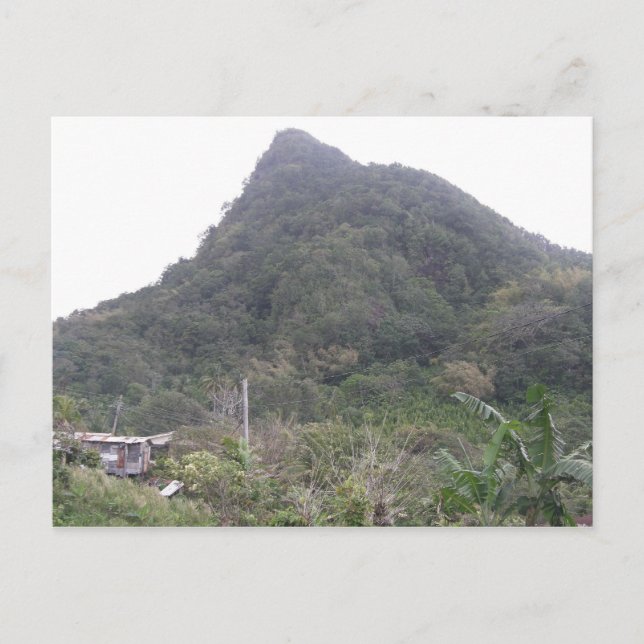 Bergspitze Postkarte (Vorderseite)