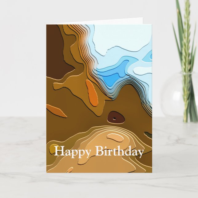 BERGSPUREN KARTE (Vorderseite)