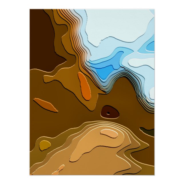 BERGSPUREN POSTER (Vorderseite)