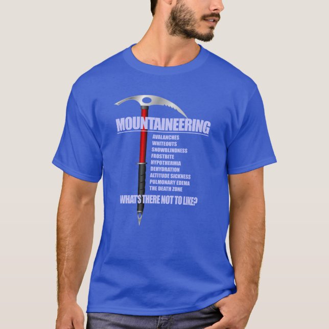 Bergsteigen 2 T-Shirt (Vorderseite)