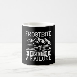Bergsteigen - Erfrierungen Kaffeetasse