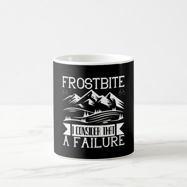Bergsteigen - Erfrierungen Kaffeetasse (Mittel)
