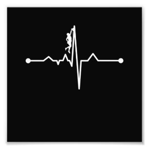 Bergsteigen im Val Piora Fotodruck