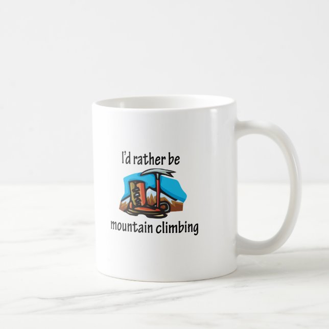 Bergsteigen Kaffeetasse (Rechts)