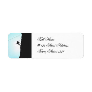 Bergsteigen Mailing Labels