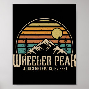 Bergsteigen New Mexico Wandern Berg Wheeler Peak Poster