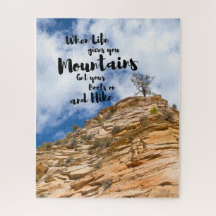 Bergsteigen Puzzle