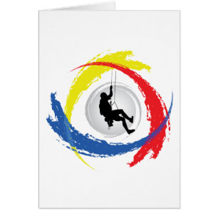 Bergsteigen-Tricolor Emblem