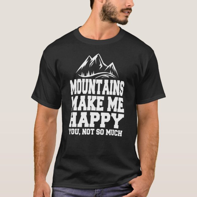 Bergsteigen und wandern Camping 3 T-Shirt (Vorderseite)