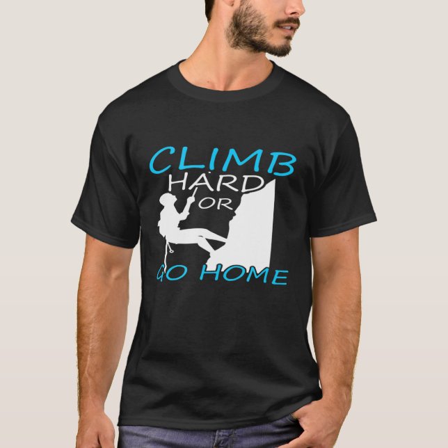 Bergsteigen Wandern im Freien T-Shirt (Vorderseite)