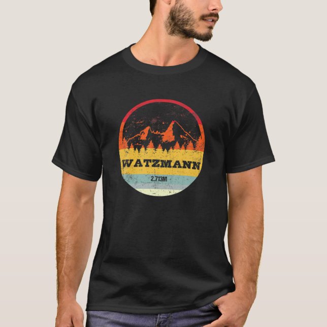 Bergsteiger Bergsteiger WATZMANN 2713M Mountain T-Shirt (Vorderseite)