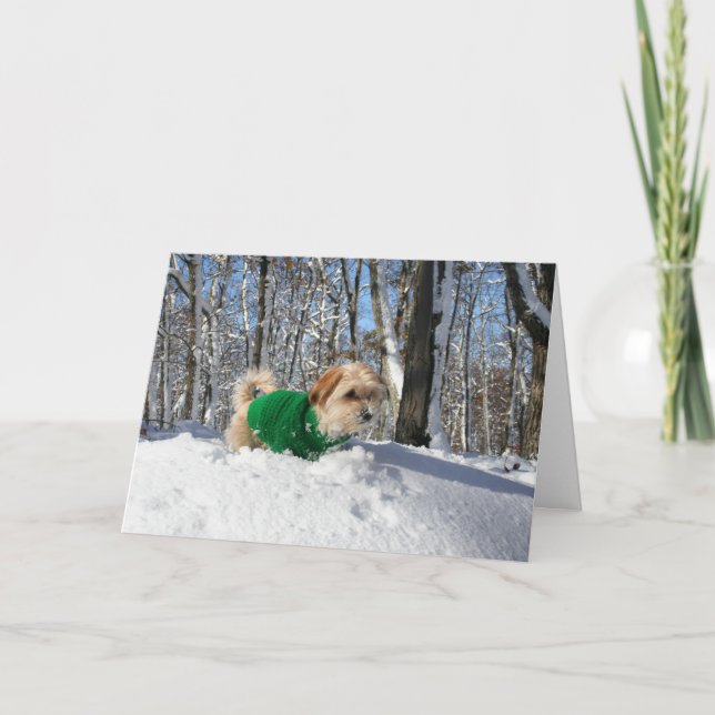 Bergsteiger-Ermutigungs-Karte Karte (Vorderseite)