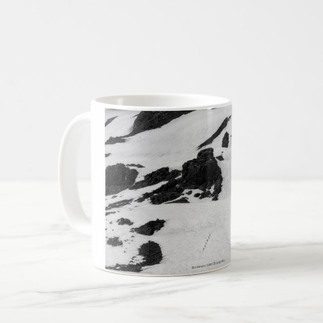 Bergsteiger Kaffeetasse (Vorderseite Links)