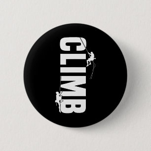 Bergsteiger Outdoor Klettern Bouldering Button